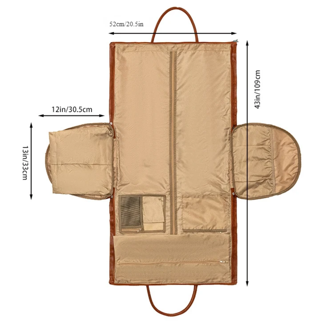 Hawthorne - Oversized Leather Luggage Duffel Bag