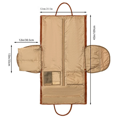 Hawthorne - Oversized Leather Luggage Duffel Bag