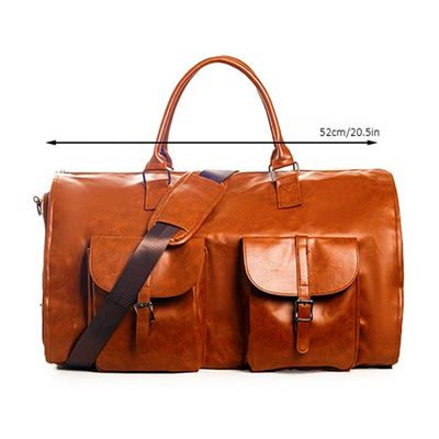 Hawthorne - Oversized Leather Luggage Duffel Bag