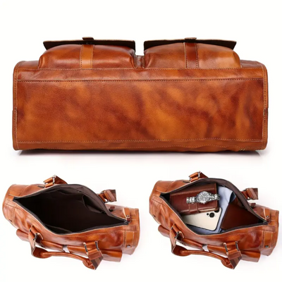 Hawthorne - Oversized Leather Luggage Duffel Bag