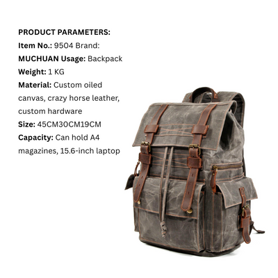Denali - Canvas Drawstring Rucksack