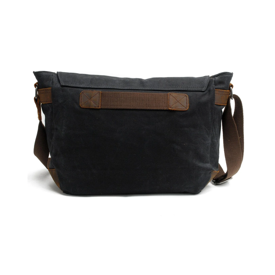 Drake - Waxed Accent Leather - Shoulder Bag