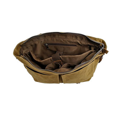 Drake - Waxed Accent Leather - Shoulder Bag