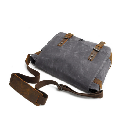 Drake - Waxed Accent Leather - Shoulder Bag