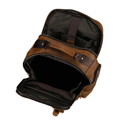 Nathan - Fashion Ample Leather Backpack