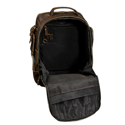 Nathan - Fashion Ample Leather Backpack