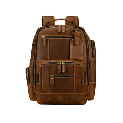 Nathan - Fashion Ample Leather Backpack
