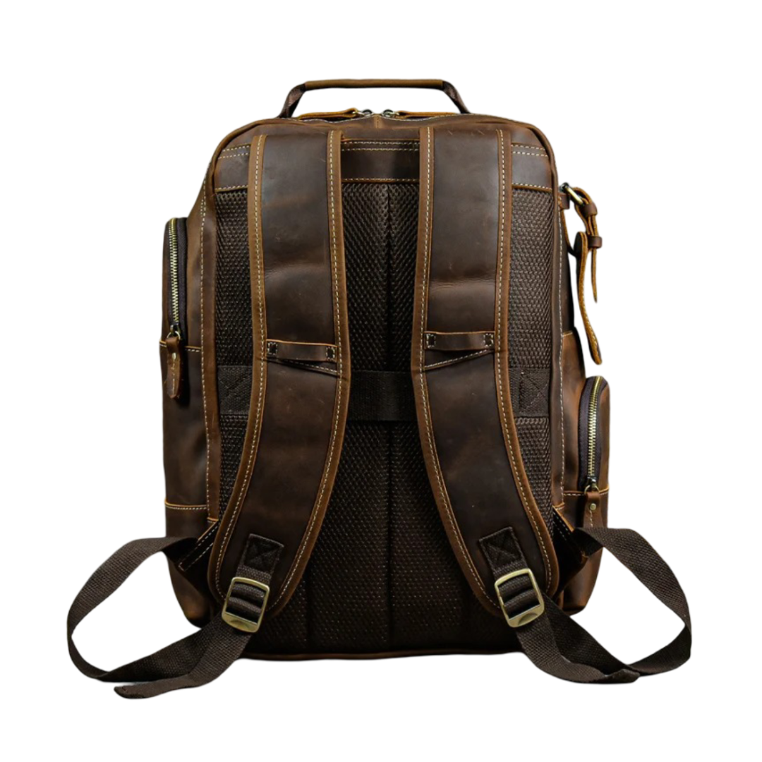 Nathan - Fashion Ample Leather Backpack