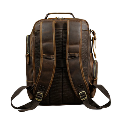 Nathan - Fashion Ample Leather Backpack