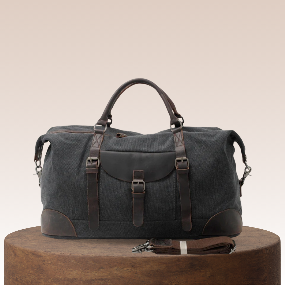 Francis - Vintage Rugged Leather - Duffel Bag