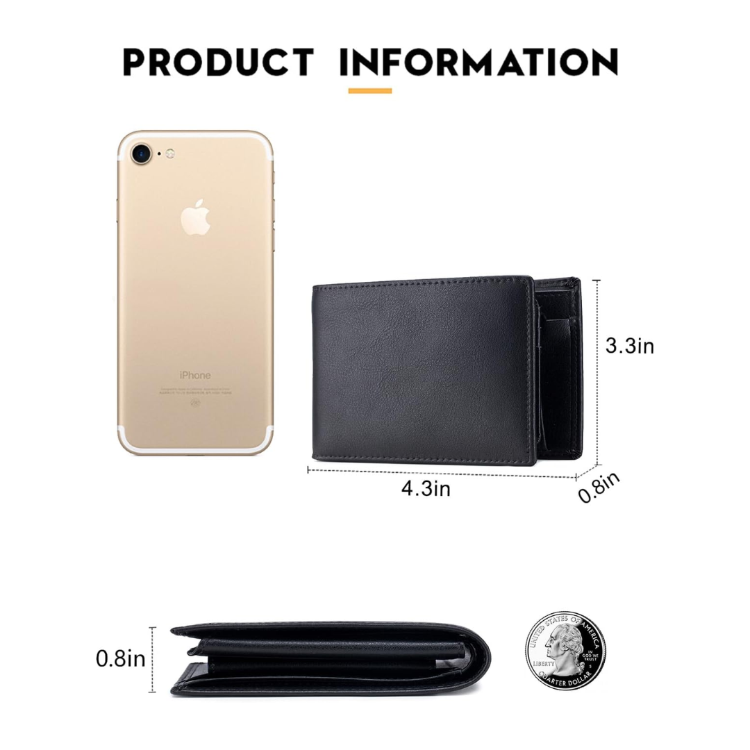 Sebastian - Two-Tone Leather Bifold - Wallet