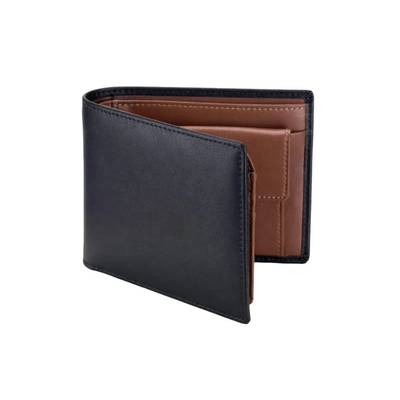 Sebastian - Two-Tone Leather Bifold - Wallet