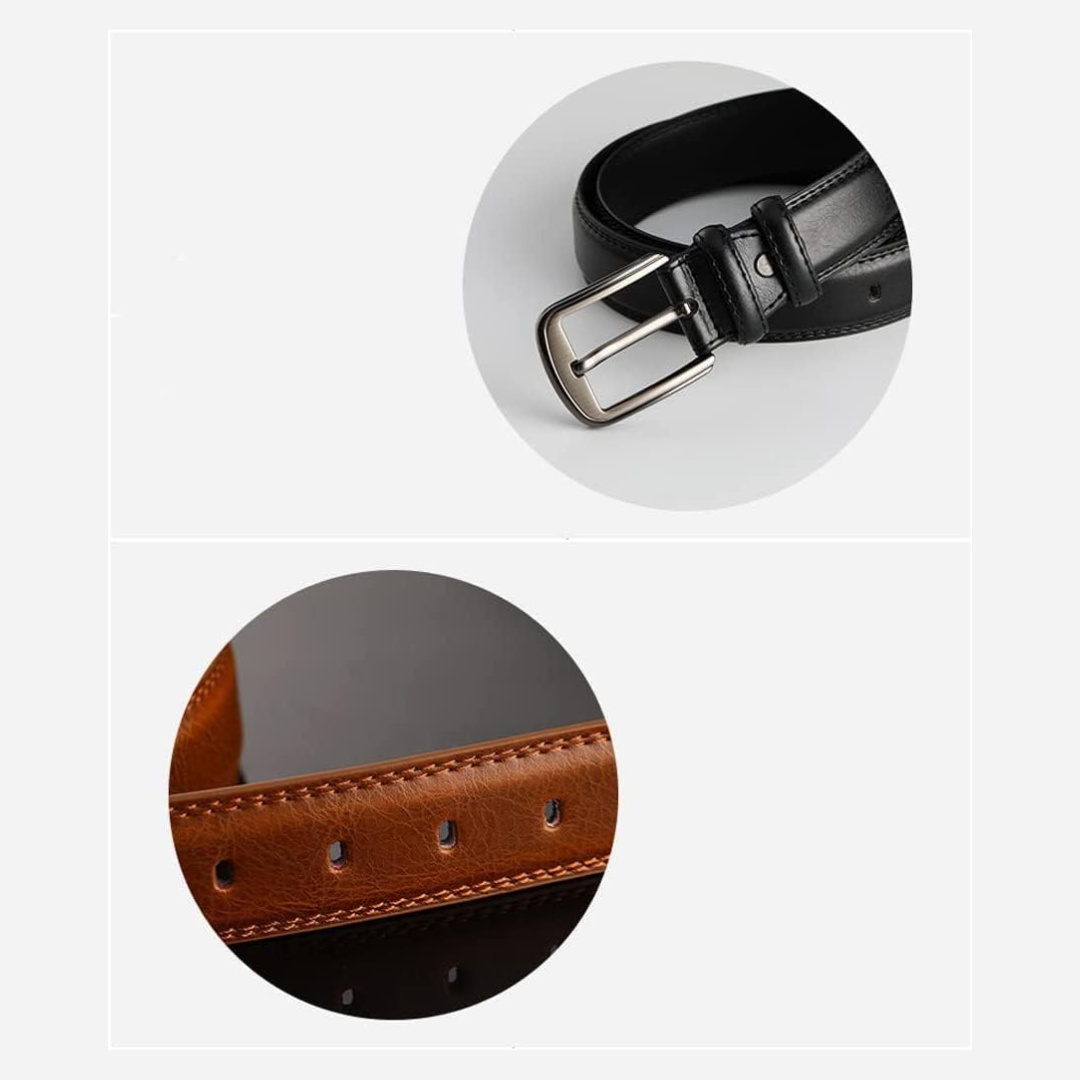 Logan - Belt with Classic Buckle
