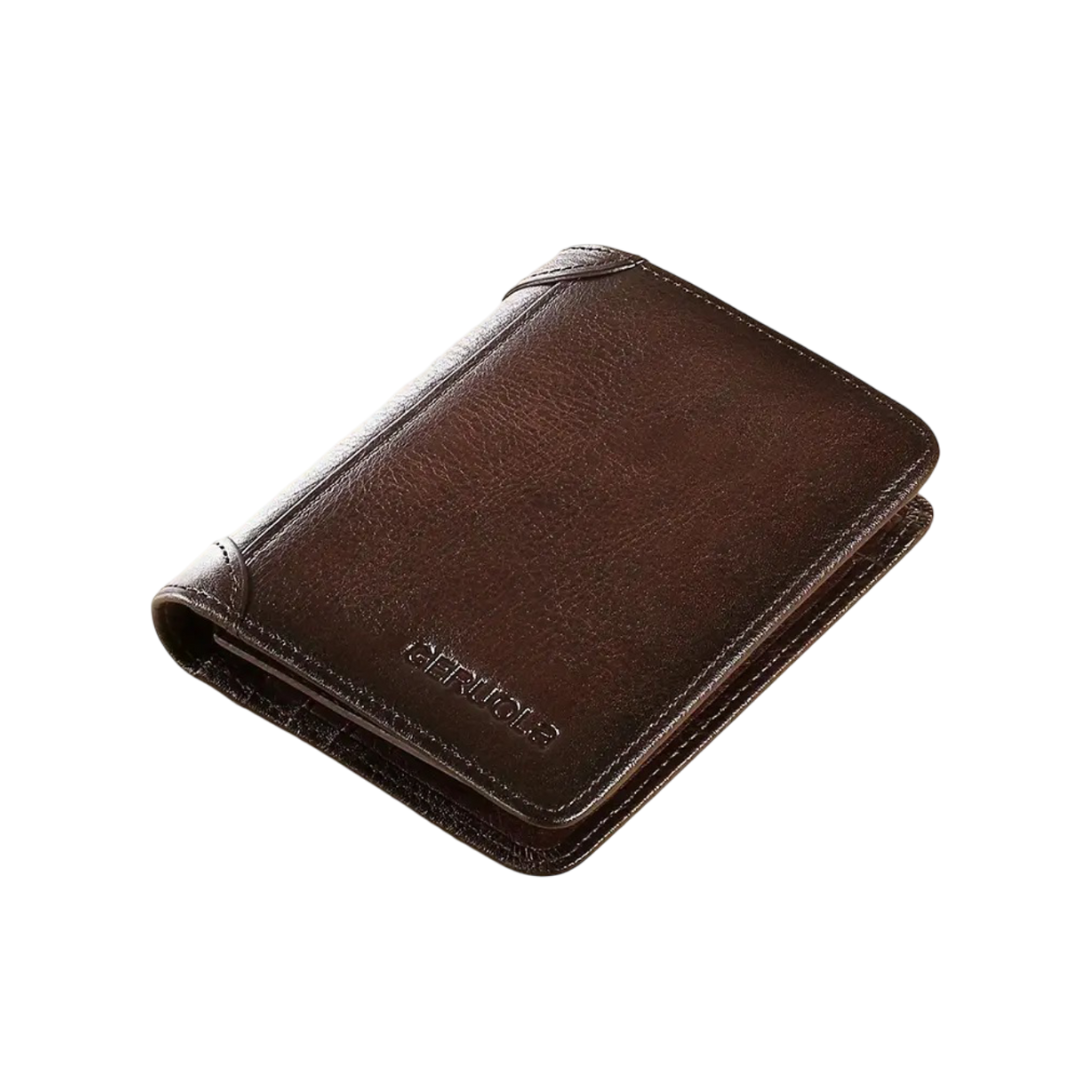 Sterlingfold - Genuine Leather Trifold Wallet for Men