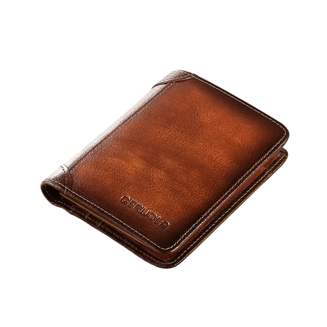 Sterlingfold - Genuine Leather Trifold Wallet for Men