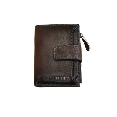 Callum - Vintage Leather RFID Duo-fold Wallet