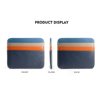 Grayson - Genuine Leather Slim Card Wallet