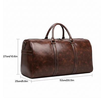 Lennox - Leather Weekender Travel Bag