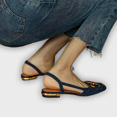 Riley - Elegant Orthopedic Square Heel Sandals