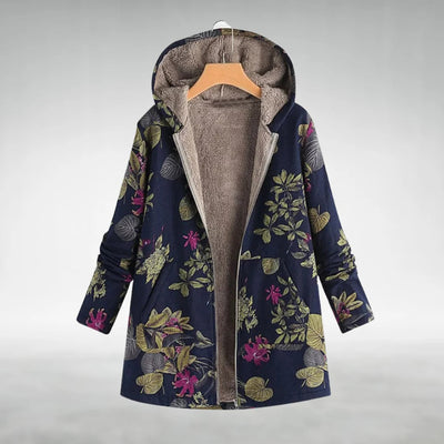 Birch - STYLISH FLORAL FLEECE JACKET