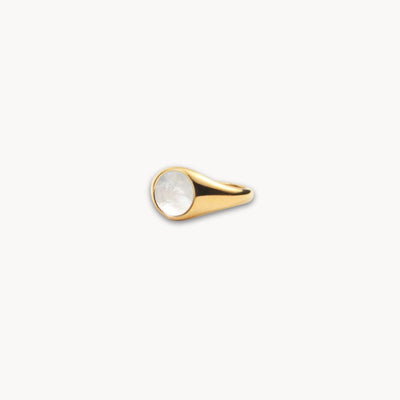 Mother-of-pearl ring