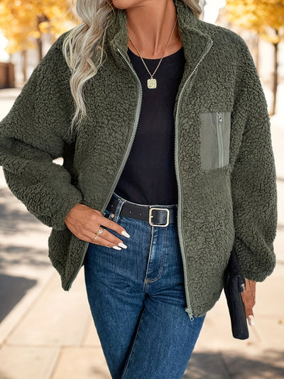 Lesley - Elegant Teddy Jacket