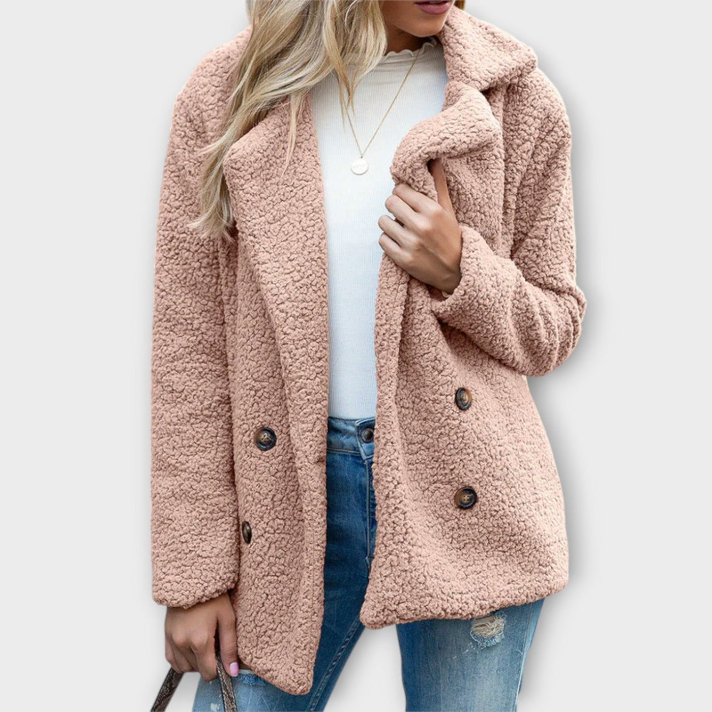 Beverly - Cozy Lapel Collar Jacket