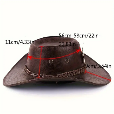 Logan - Breathable Sunshade Cowboy Hat