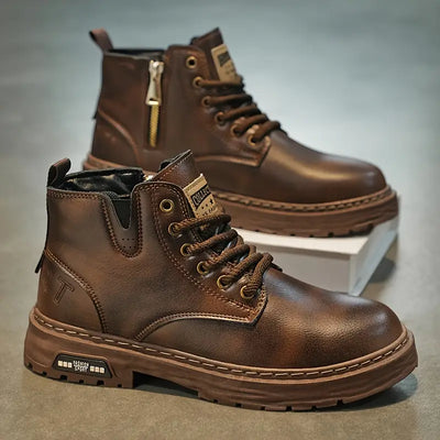 Devin - Waterproof Non Slip Vintage Boots