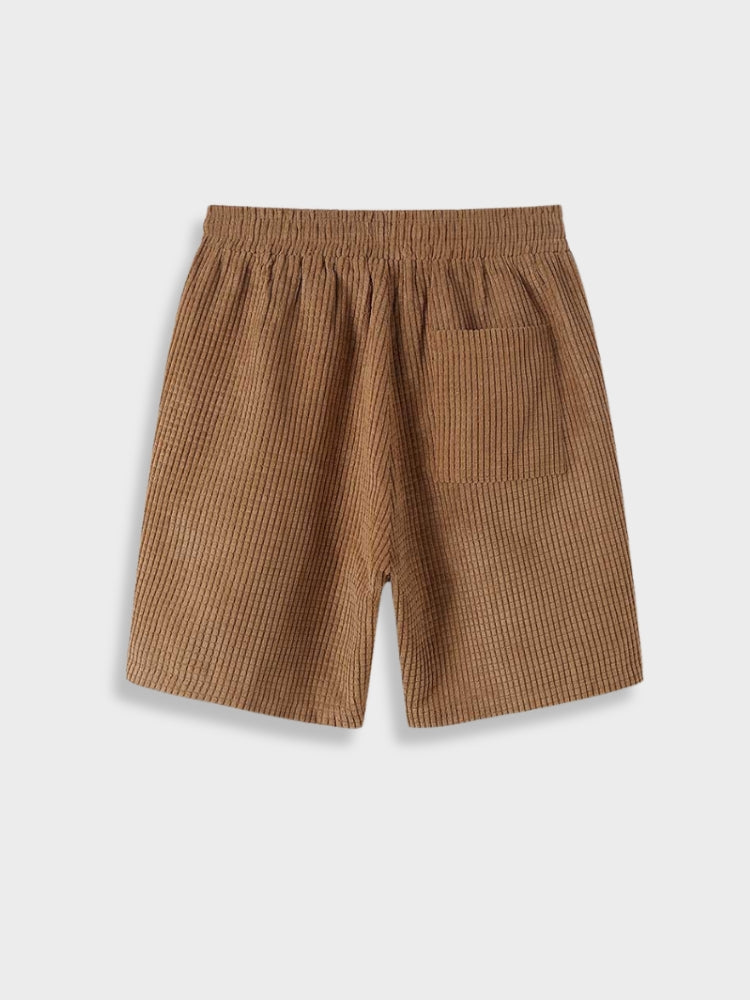 Tulum - Velvet Summer Suit with Pleats