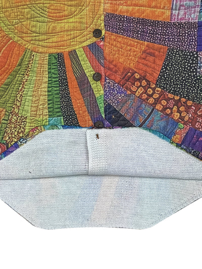 Lyra – VIBRANT 3D RAINBOW FLORAL CARDIGAN