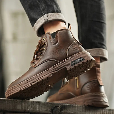 Devin - Waterproof Non Slip Vintage Boots
