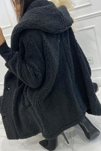LEYA - Plush Hooded Jacket