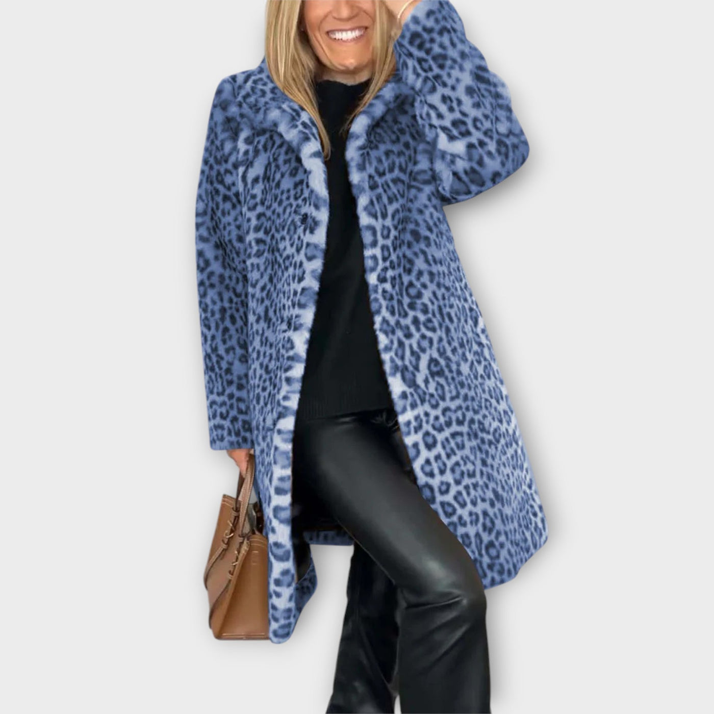 Daisy - Leopard Print Coat