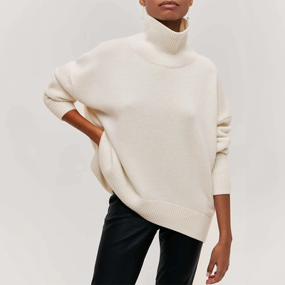 Zyora - Elegant Knitted Turtleneck Sweater