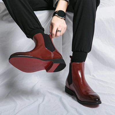 Annibale Carracci - Leather Chelsea Boots