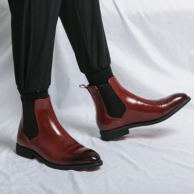 Annibale Carracci - Leather Chelsea Boots