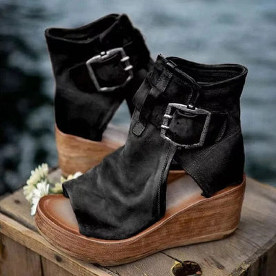 Yanna -  Ridge Suede Boots