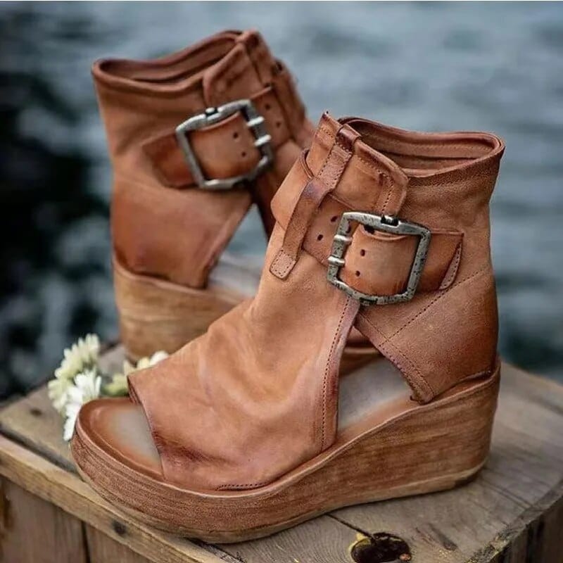 Yanna -  Ridge Suede Boots