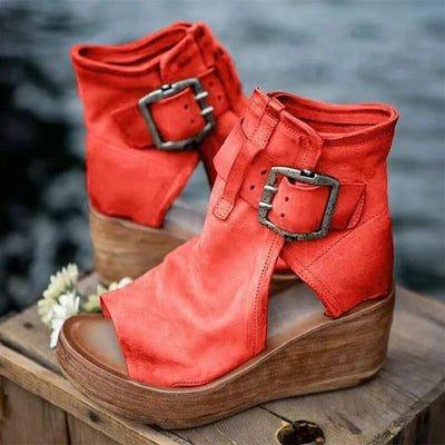Yanna -  Ridge Suede Boots