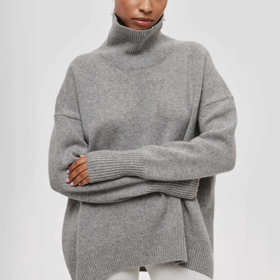 Zyora - Elegant Knitted Turtleneck Sweater