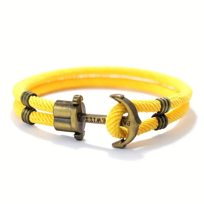 Mila™ - ADVENTUROUS ANCHOR ROPE BRACELET