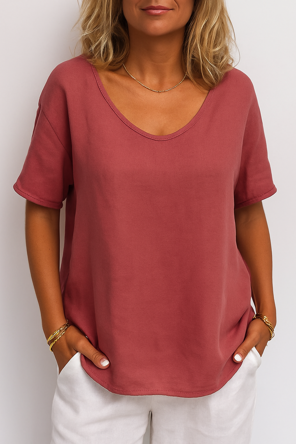 Erin - Relaxed Fit Casual Summer Top