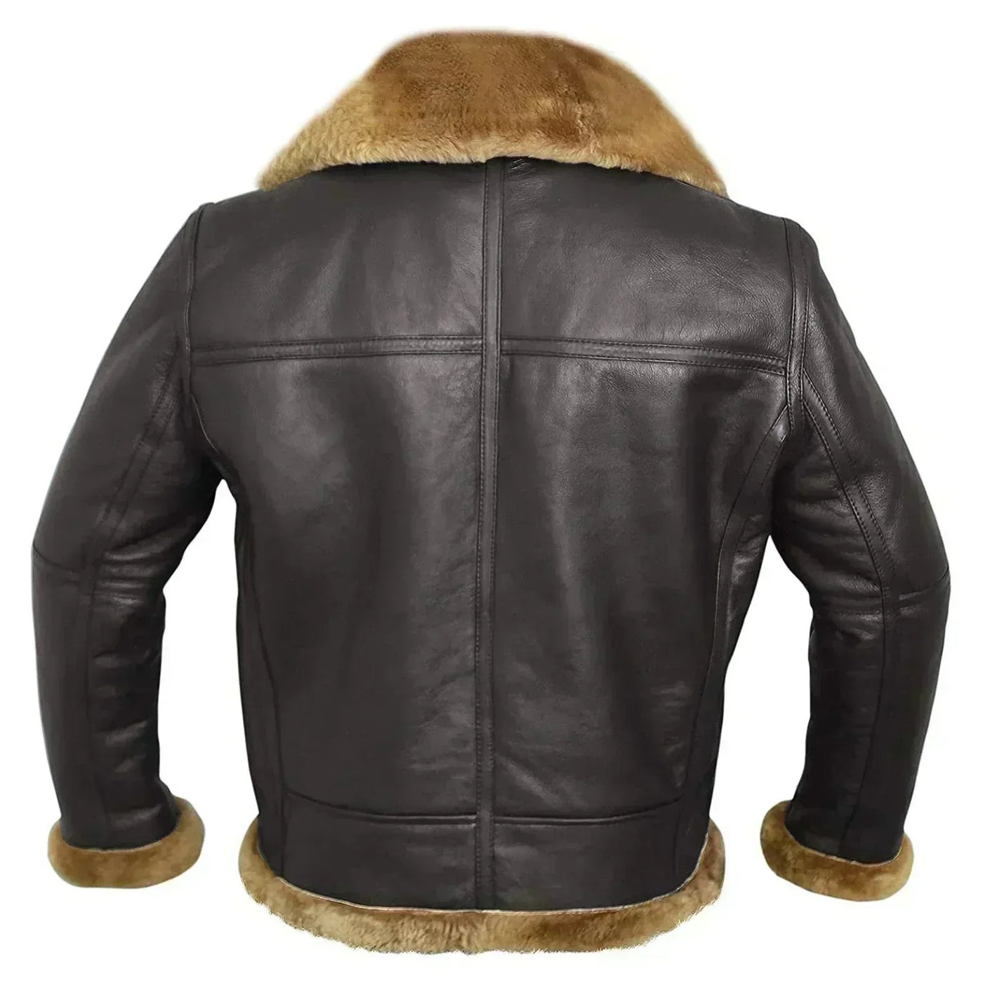 Kristian ™ - Premium Shearling Leather Jacket For Men