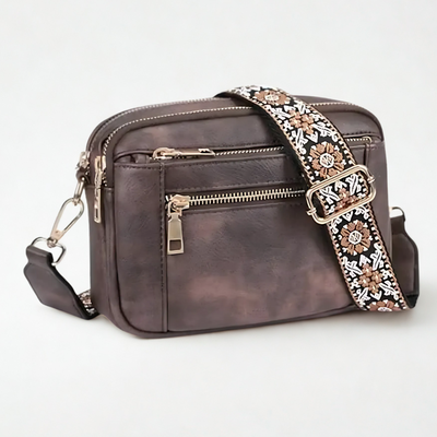 Edith - Refined Leather Shoulder Bag