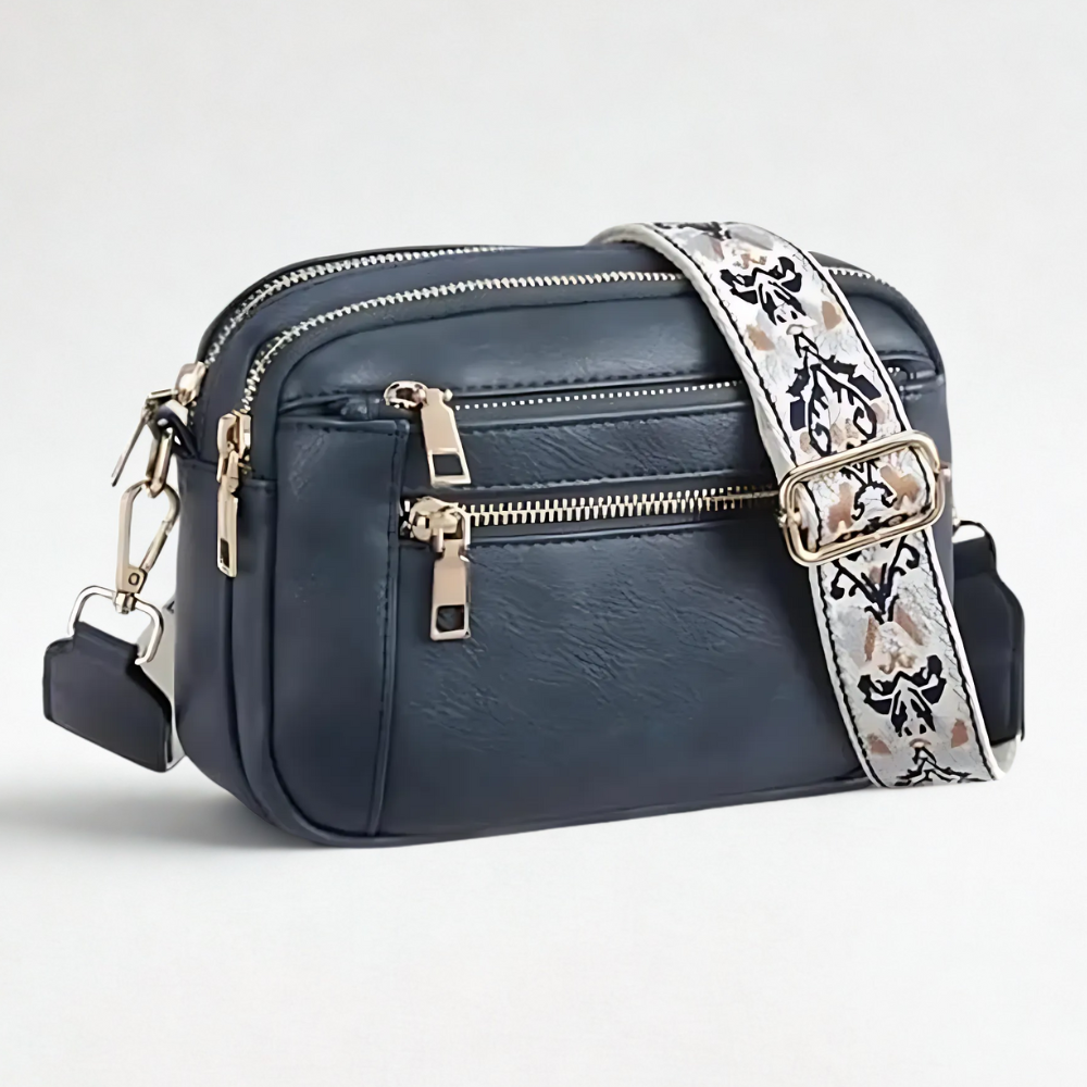 Edith - Refined Leather Shoulder Bag