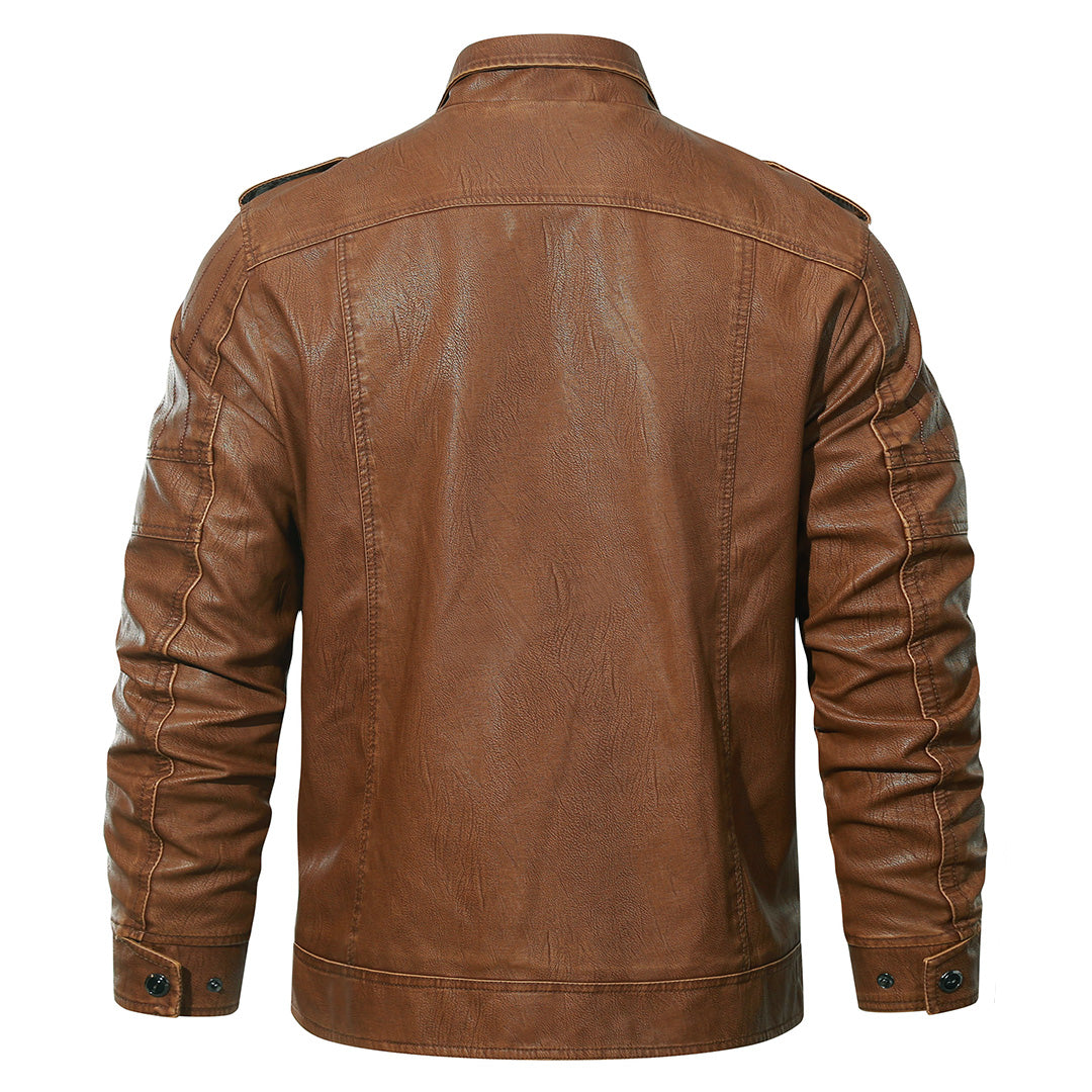 Bruno - Lined Biker Jacket