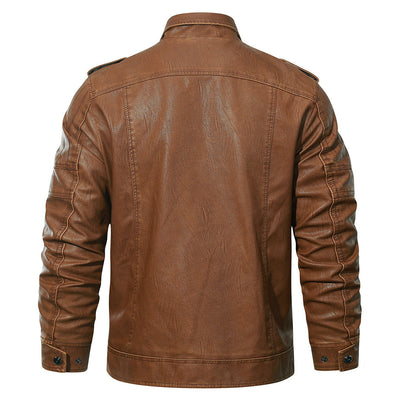 Bruno - Lined Biker Jacket