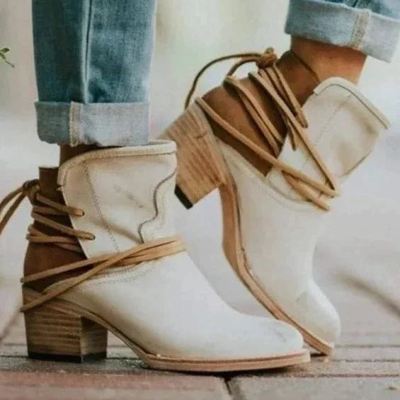 Fleur - New leather boots for women