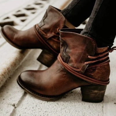 Fleur - New leather boots for women